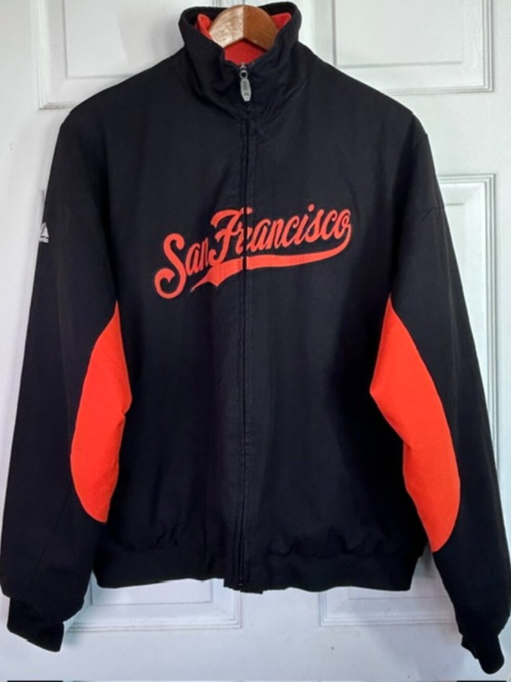 San Francisco Giants Dugout Style Therma Base Jacket from Majestic - Large